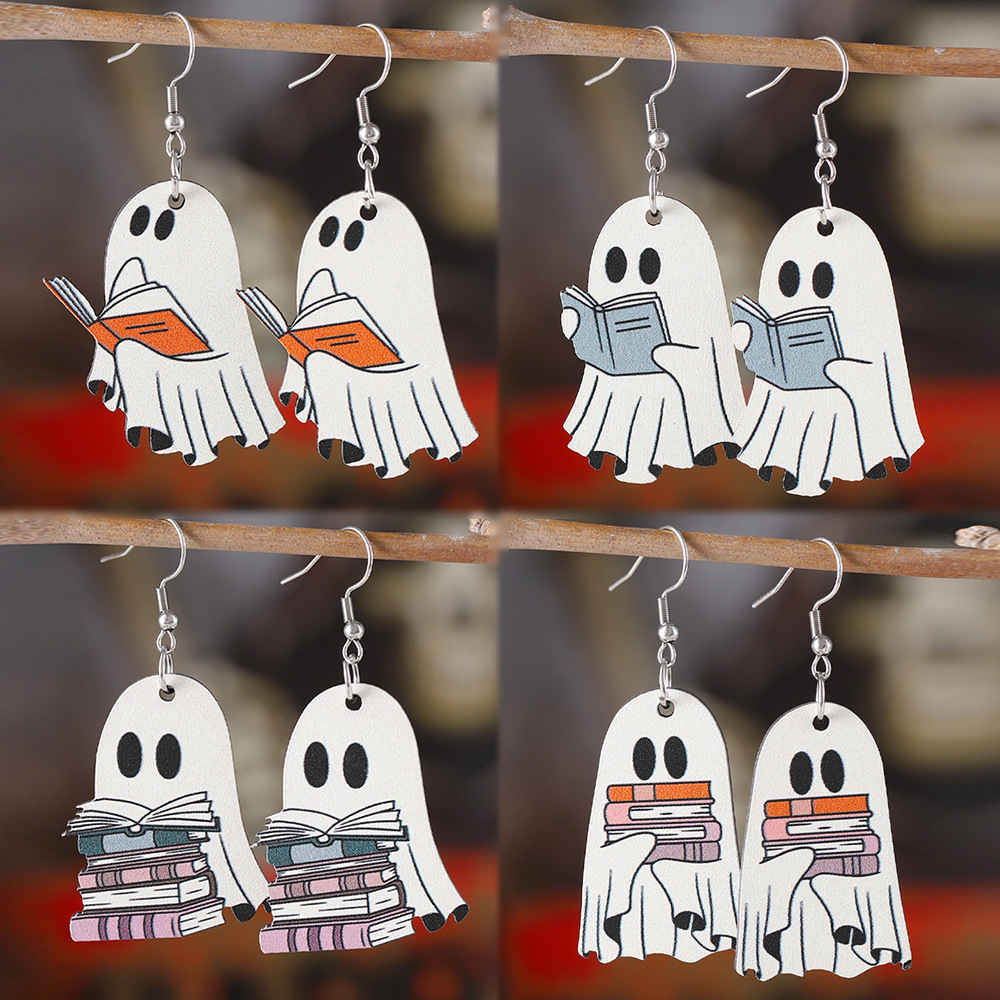 Ethnic Fashion Book - Transgraniczne kolczyki z duchami na Halloween