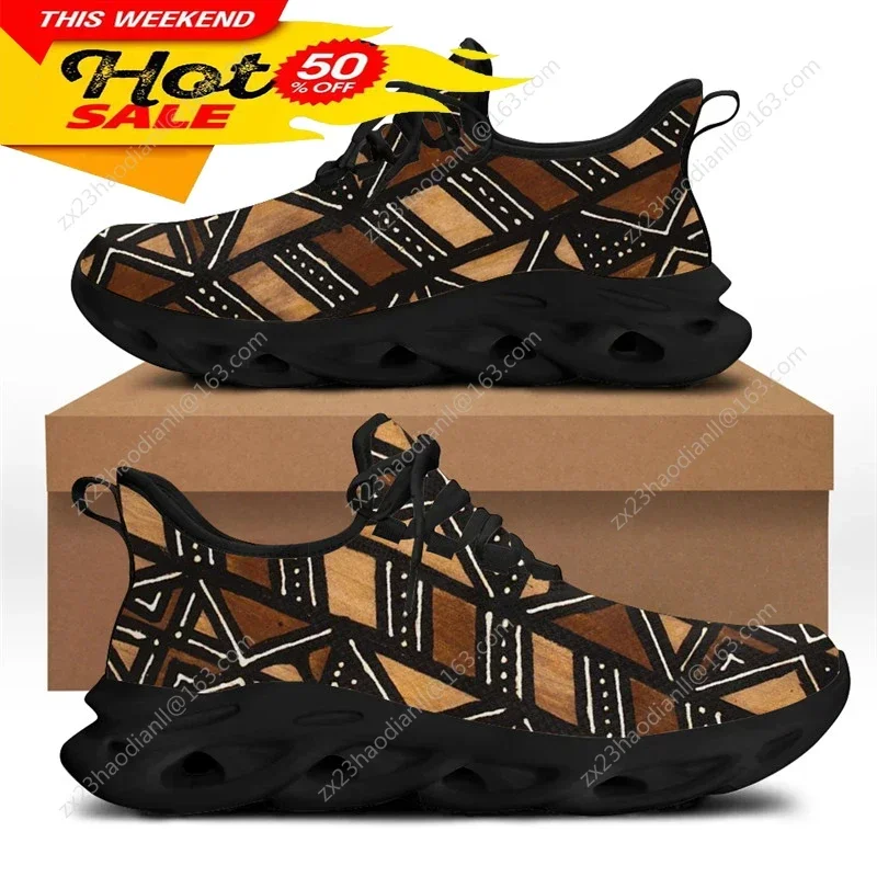 Ethnic Fashion - Męskie sneakersy z afrykańskim etnicznym wzorem