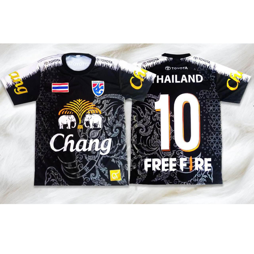 Thai Silk Blouse - Koszulka piłkarska Tajlandia numer 10 z