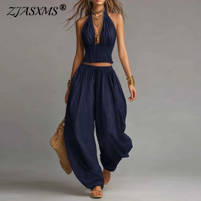 Ethnic Fashion Collection - 2026 Nowy Zestaw Dwuczęściowy w Stylu