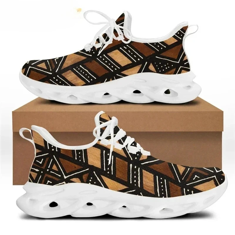 Ethnic Fashion - Męskie sneakersy z afrykańskim etnicznym wzorem