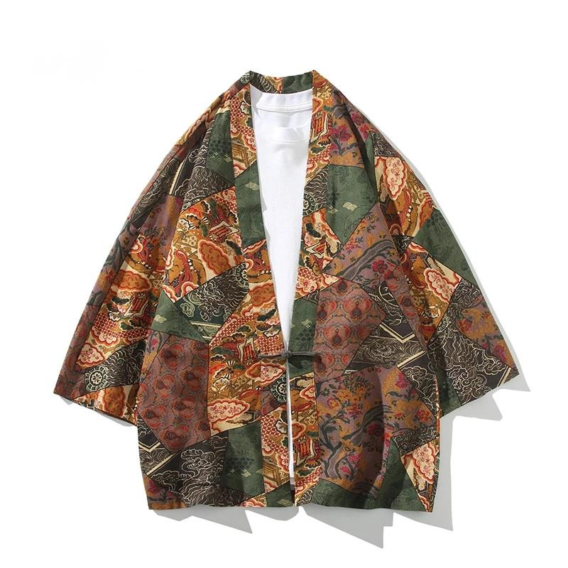 Ethnic Fashion - Męska i damska bluzka/kardigan w etniczne