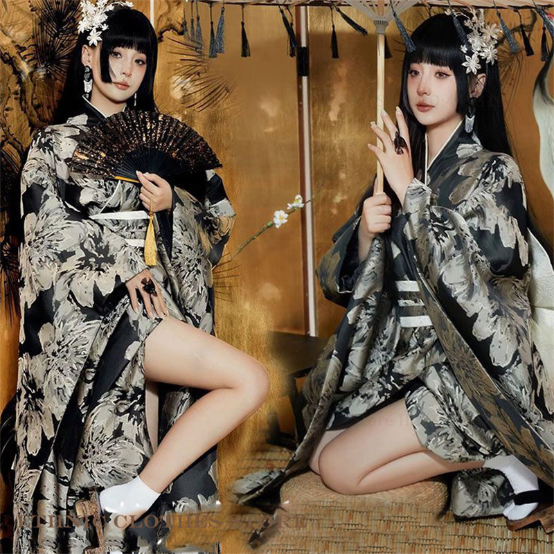 Ethnic Fashion Photography - Japońskie tradycyjne kimono Cosplay Yukata Geisha
