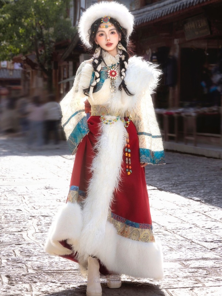 Tibetańskie etniczne ubrania d – Ethnic Fashion Photography recenzja i cena