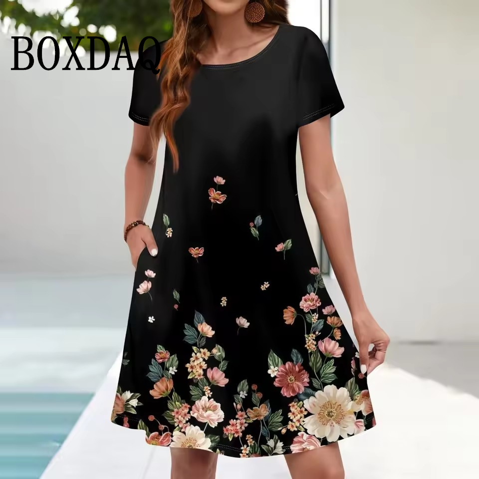 Damska sukienka plażowa Boho S – Ethnic Fashion Dress recenzja i cena