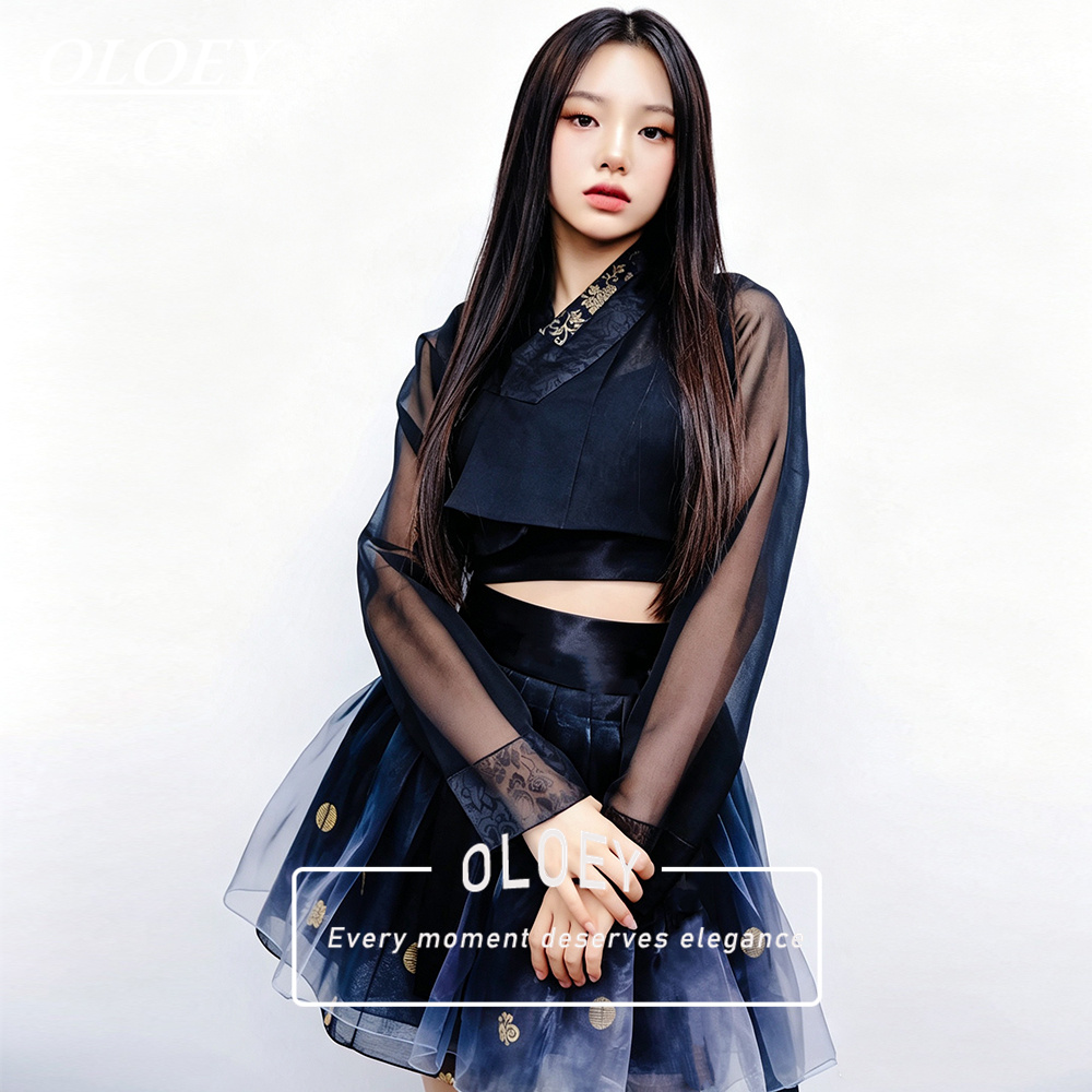 OLOEY Vintage Kontrastowy Krót – Hanbok Modern Set recenzja i cena