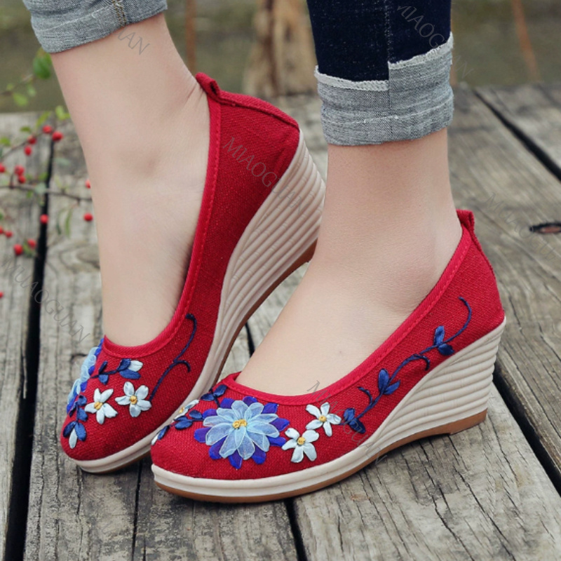 Haftowane damskie wygodne buty – Ethnic Fashion recenzja i cena