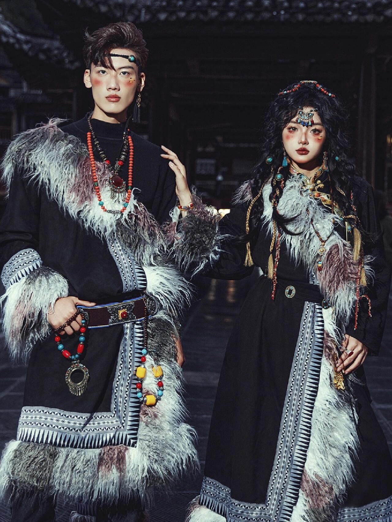 Kostium Tybetański Damski Nowy – Ethnic Fashion Photography recenzja i cena