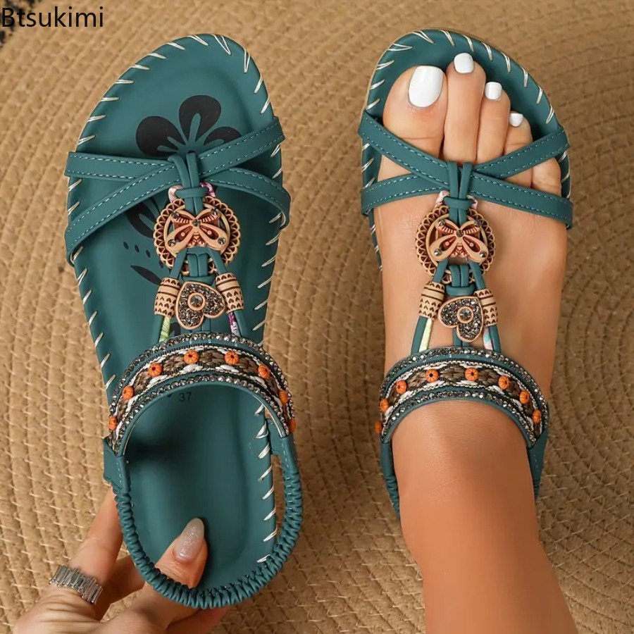 Damskie sandały w stylu bohemy – Ethnic Fashion recenzja i cena