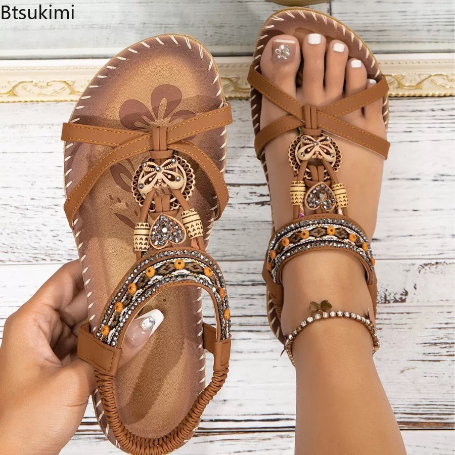 Damskie sandały w stylu bohemy – Ethnic Fashion recenzja i cena