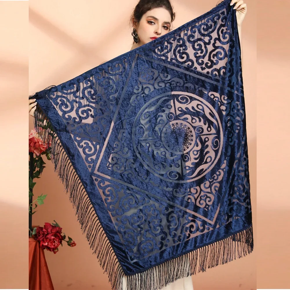 AW25 Aksamitna żakardowa chust – Ethnic Fashion Collection recenzja i cena