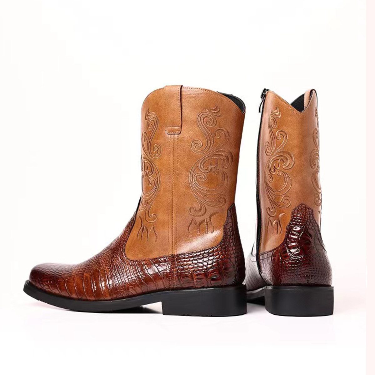 Modne, tłoczone męskie buty ko – Ethnic Fashion recenzja i cena