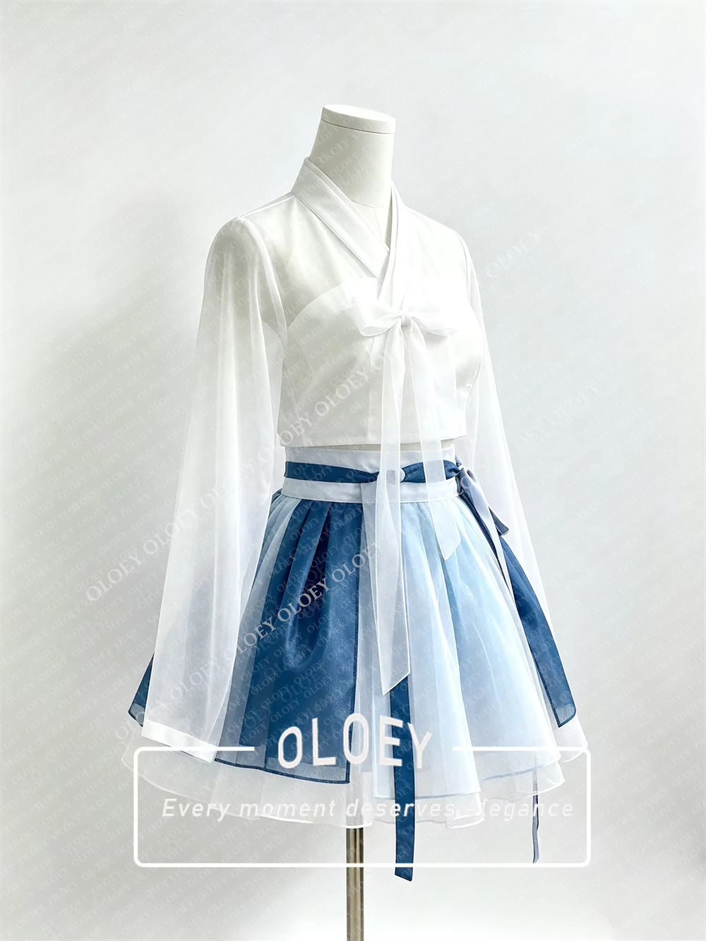 OLOEY Nowoczesny Krótki Koncer – Hanbok Modern Set recenzja i cena