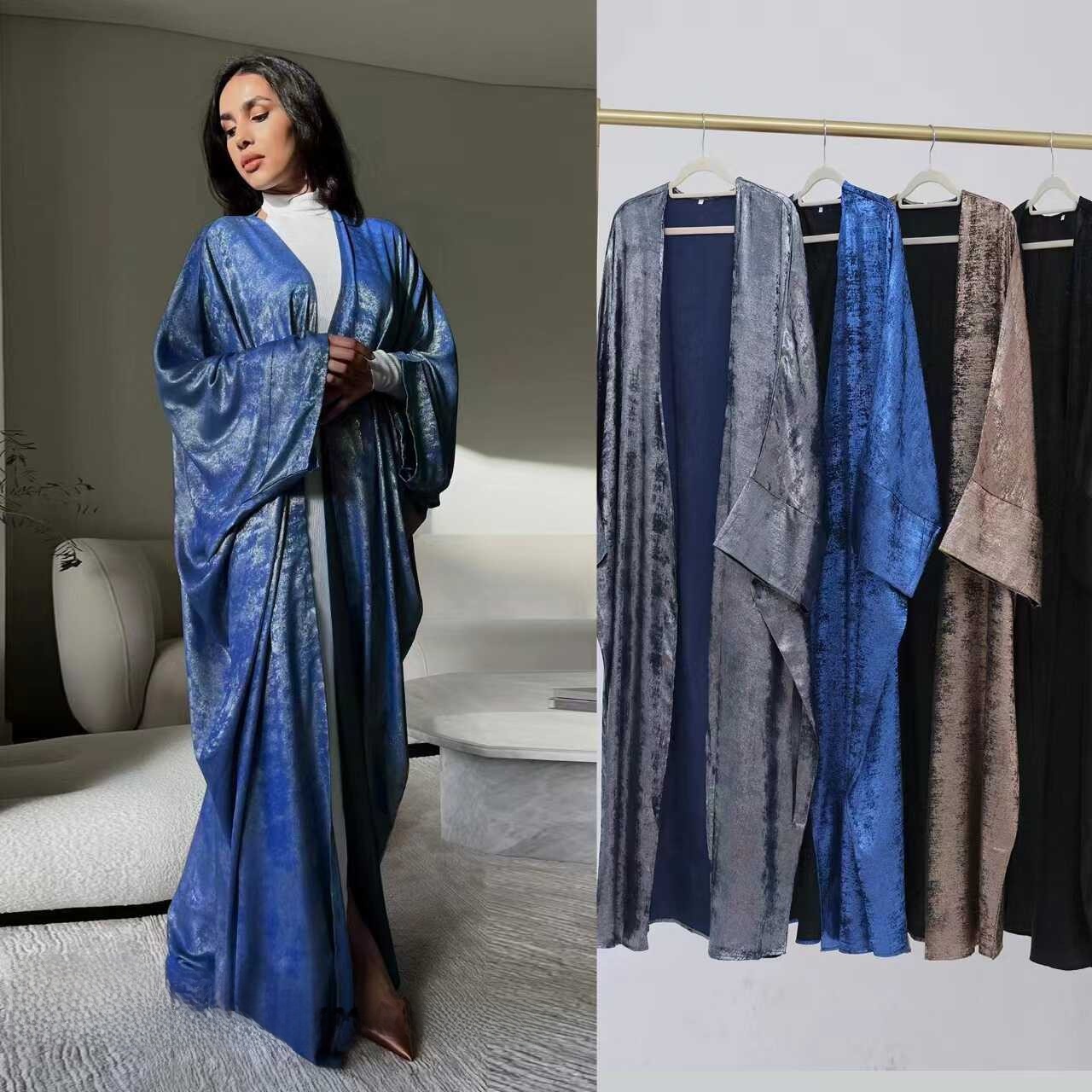 Modna sukienka kardigan z patc – Ethnic Fashion Dress recenzja i cena