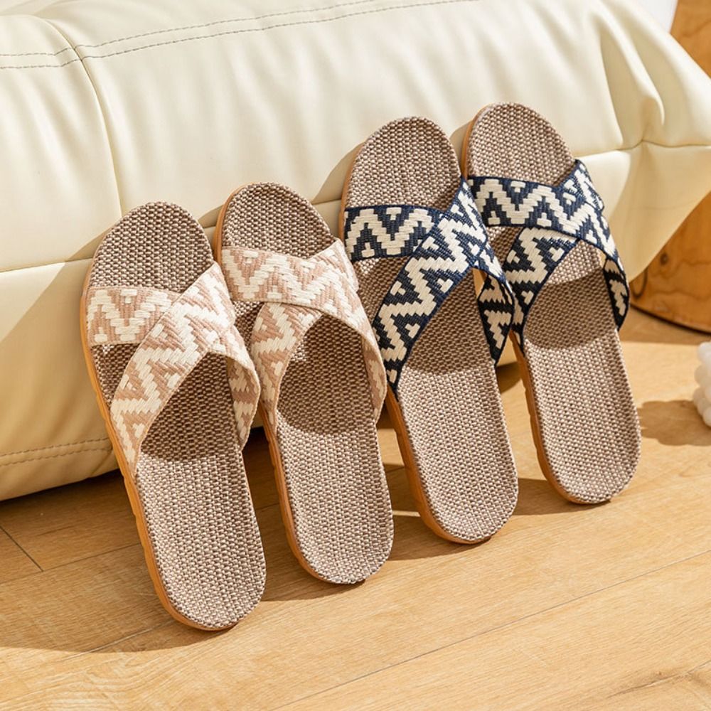 Modne etniczne lniane klapki z – Ethnic Fashion recenzja i cena