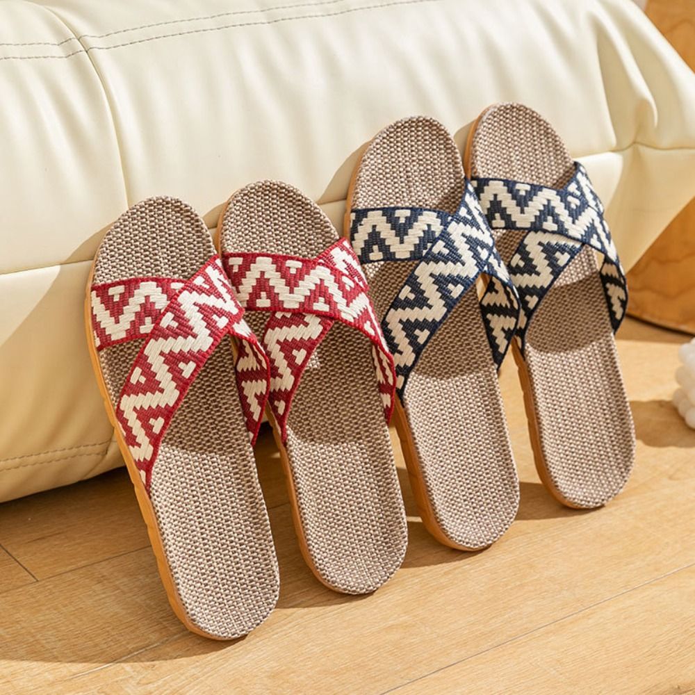 Modne etniczne lniane klapki z – Ethnic Fashion recenzja i cena